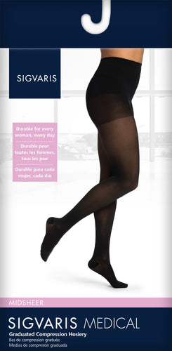 Sigvaris Women Soft Opaque Pantyhose Compression Hosiery - Safeway Medical  Supply